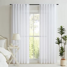 Orson Sheer Concealed Tab Top Single Panel Curtain